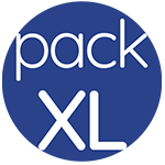 pack video avec tournage (Ile de France) - logo Pack taille XL fond bleu | enviedeprod, agence de production motion video